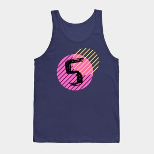 Lucky Number Circle: FIVE Tank Top